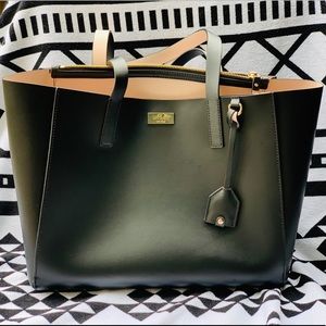 Authentic Kate Spade Black Leather Shoulder Bag